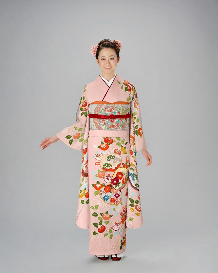 千總の着物と川島織物の半幅帯　他一式　足袋なし　適応身長133〜143cm imgrc0155452328.jpg