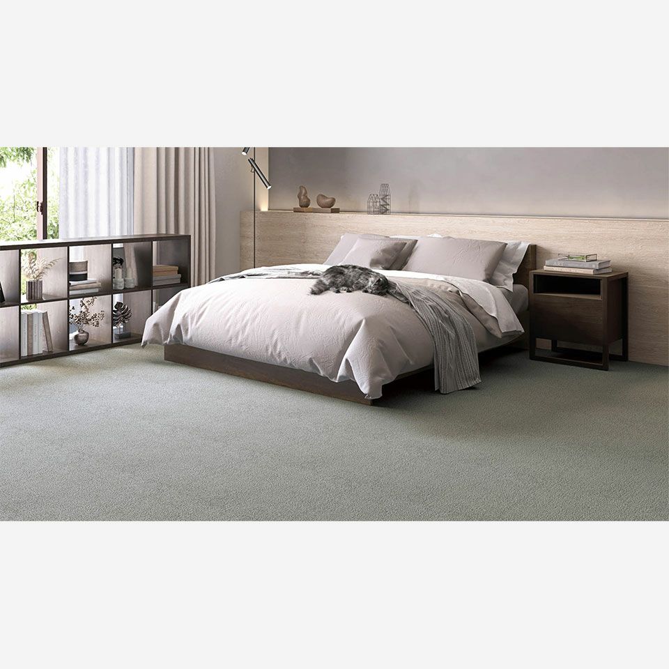 グレーを使用／部屋全体に敷くこともできます