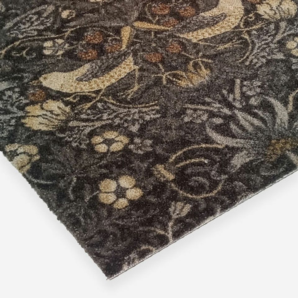 表面カラー：グレー／周囲が綺麗にカットされたタイル形状で、隙間なく組み合わせることができます