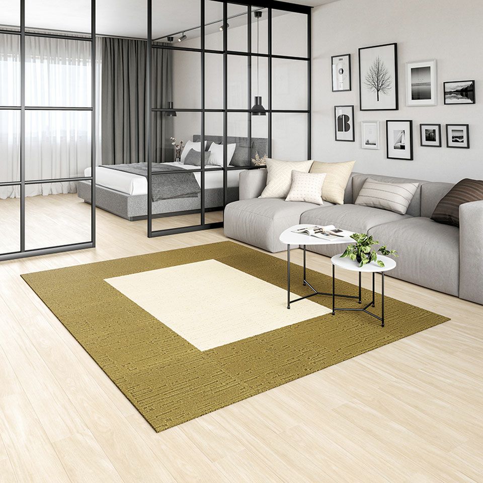 グリーン14枚（周囲）、ホワイト6枚（中央）使用