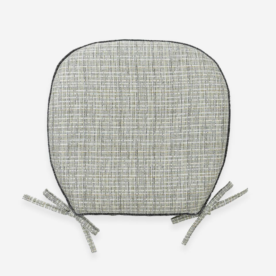 裏面／表面カラー：グリーン／両面ともに、ツイード織物を使用しています