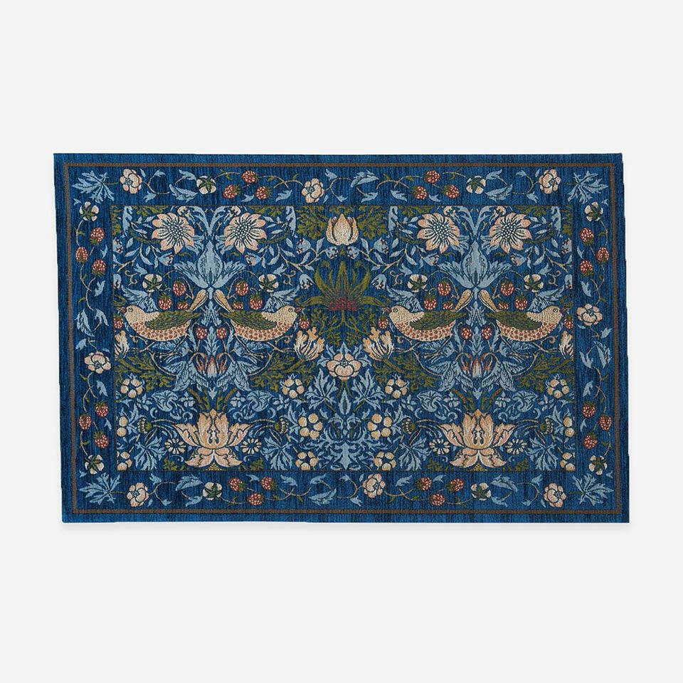 表面／カラー：ブルー／約60cm×90cm