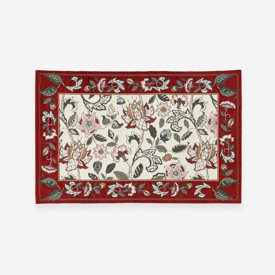 表面／カラー：レッド／約46cm×71cm