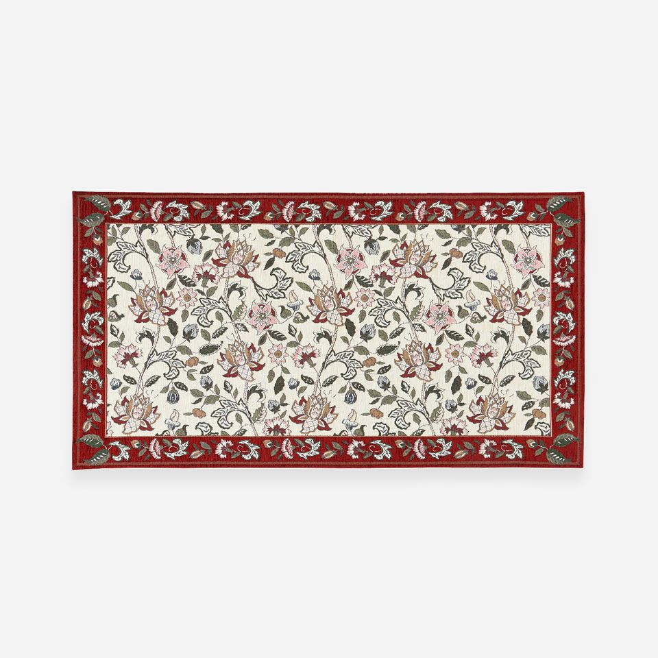 表面／カラー：レッド／約68cm×122cm