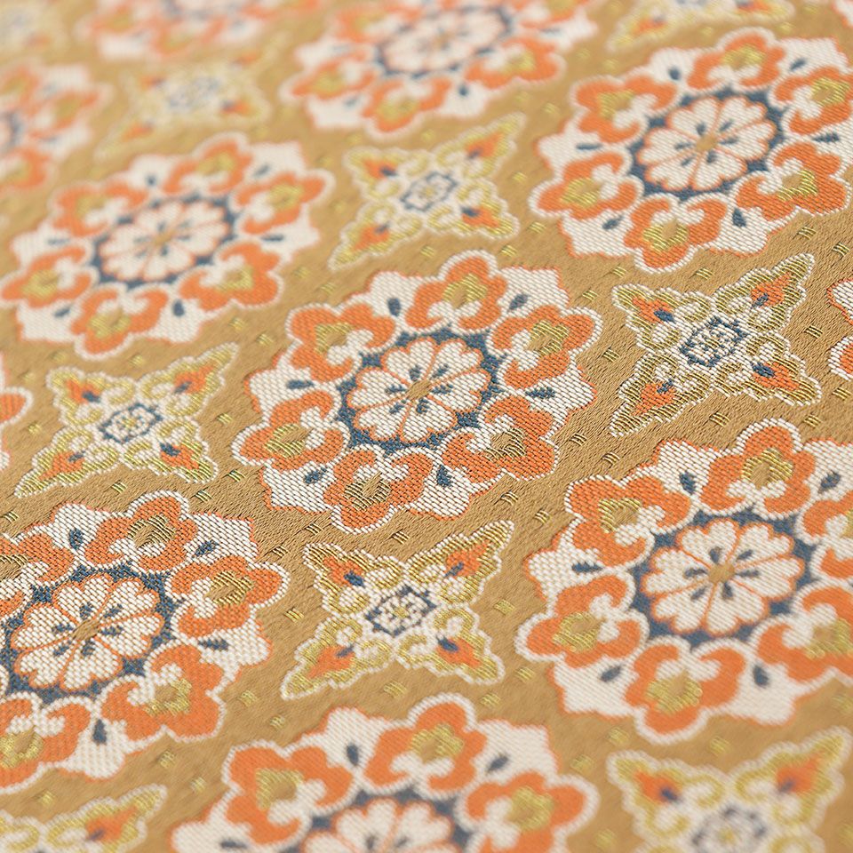 テーブルセンター 重宝裂 天平華紋（てんぴょうかもん