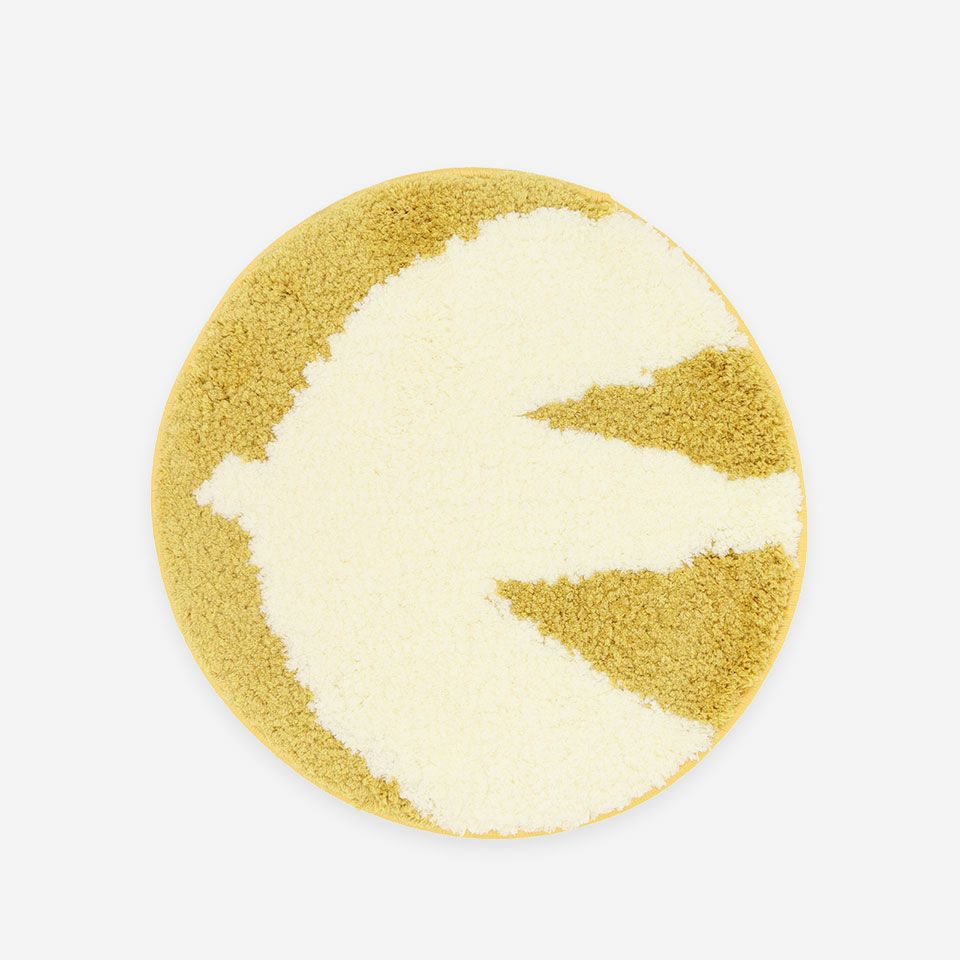 表面／カラー：イエロー／38cm円形