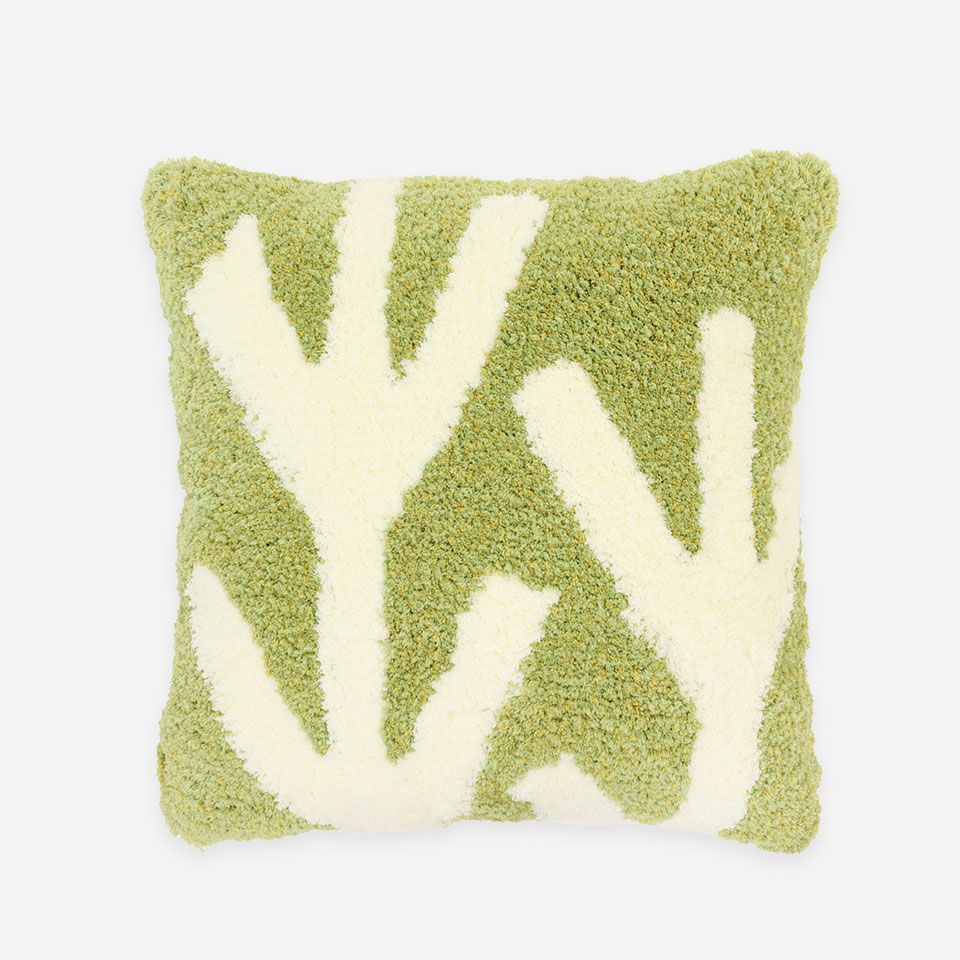 表面／表面カラー：グリーン／45cm×45cm／クッション中材は別売