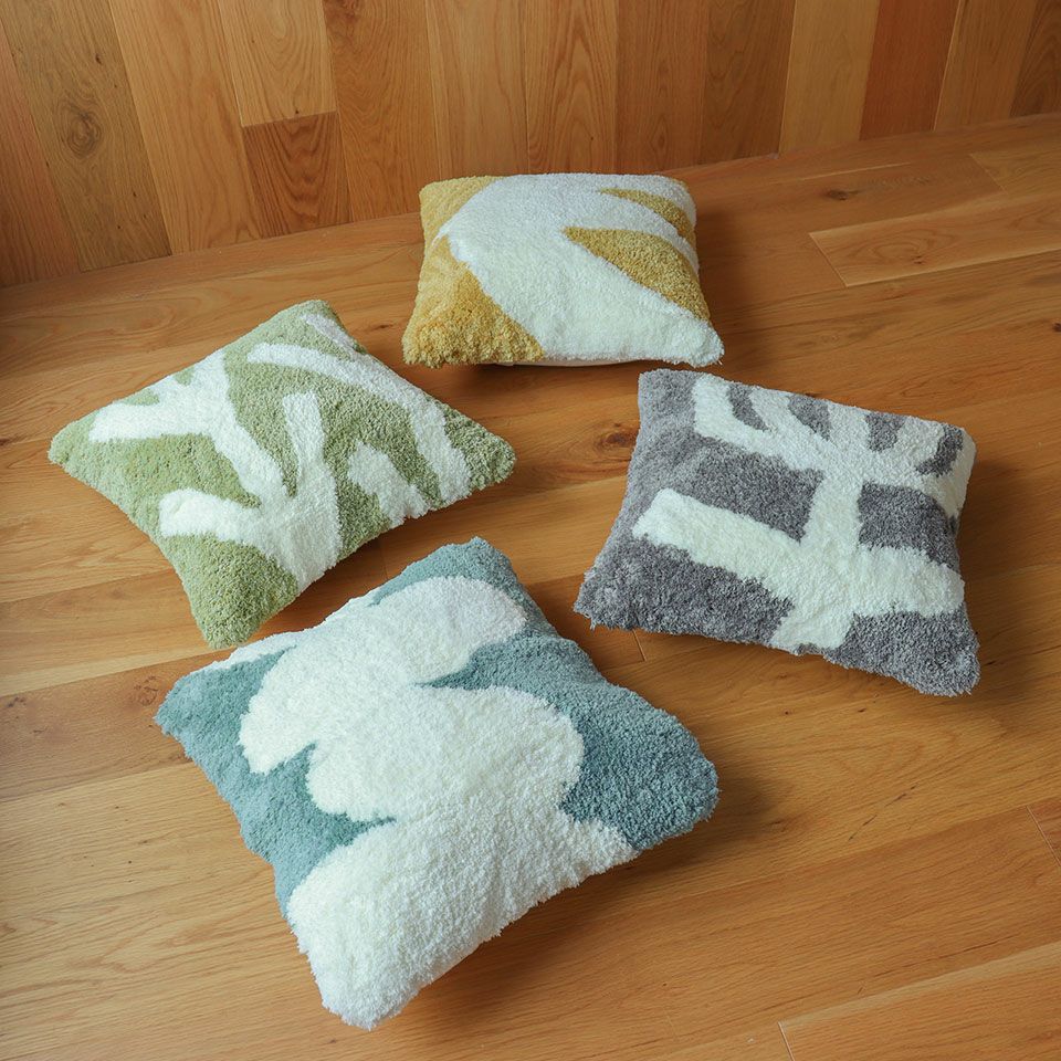 4パターンの色柄で展開しており、組み合わせてのご使用もかわいいです