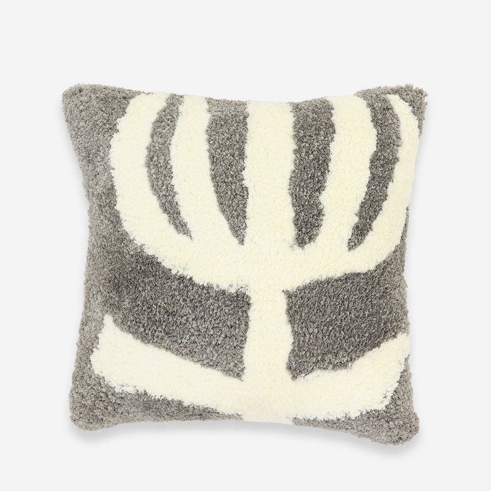 表面／表面カラー：グレー／45cm×45cm／クッション中材は別売