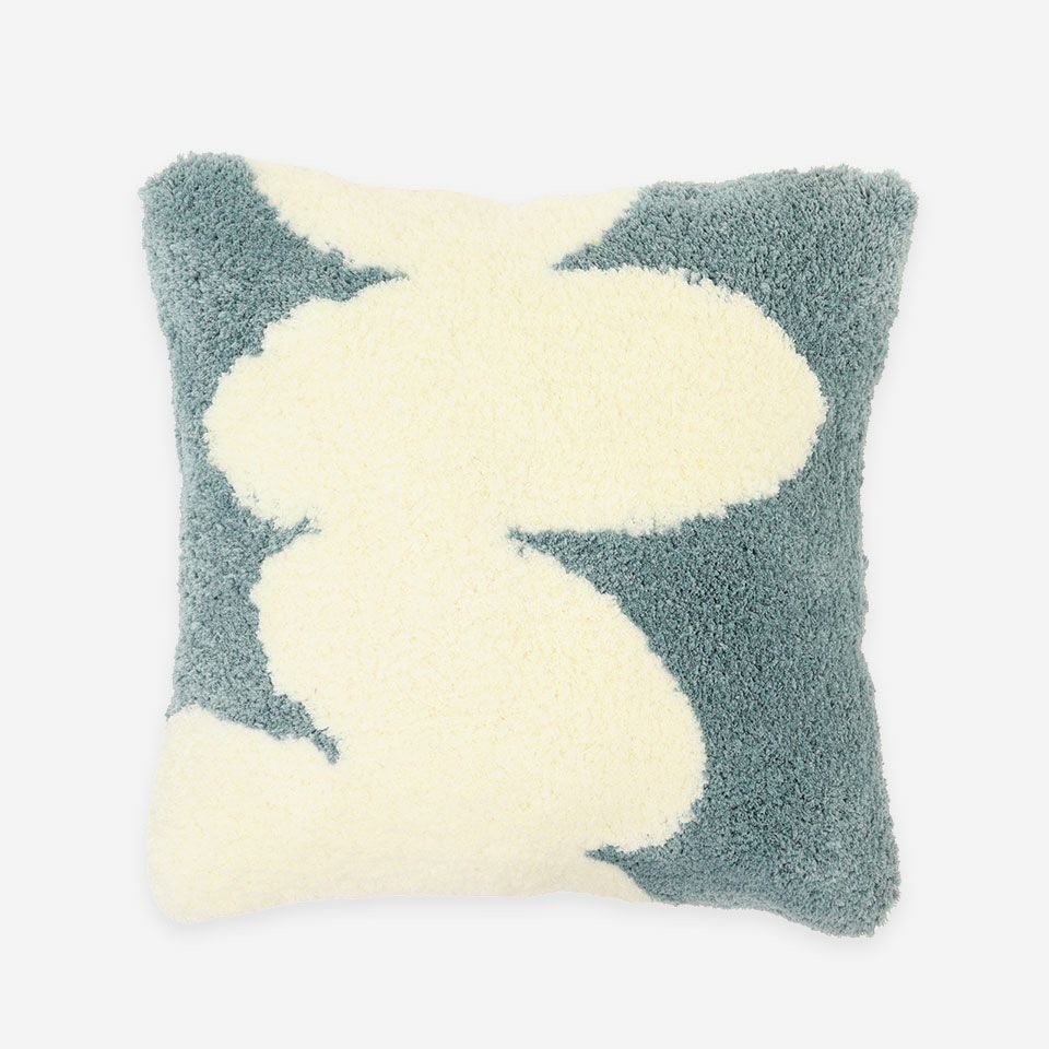 表面／表面カラー：ブルー／45cm×45cm／クッション中材は別売