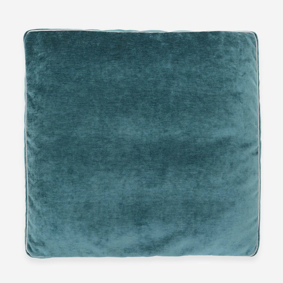 表面／カラー：ダークグリーン／55cm×55cm／マチ付き／クッション中材は別売