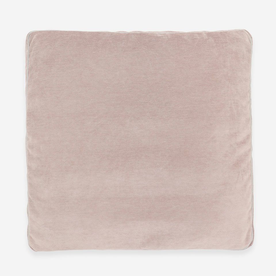 表面／カラー：ローズ／55cm×55cm／マチ付き／クッション中材は別売