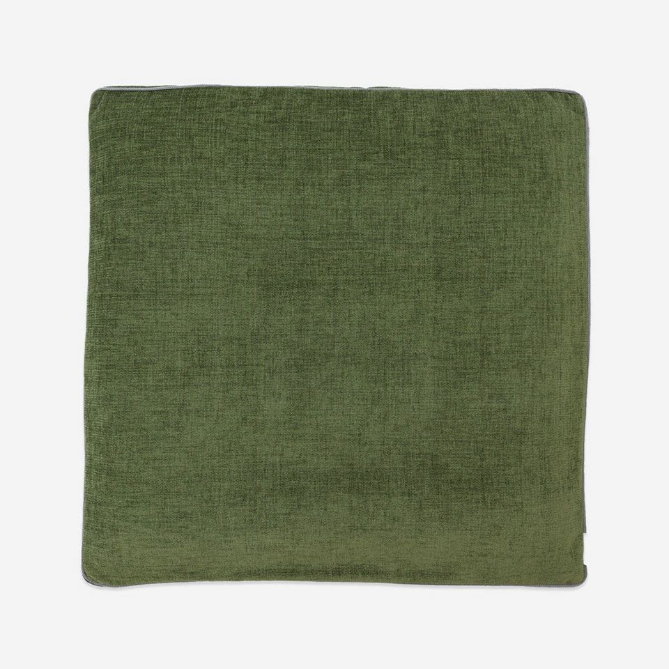 表面／カラー：グリーン／55cm×55cm／マチ付き／クッション中材は別売