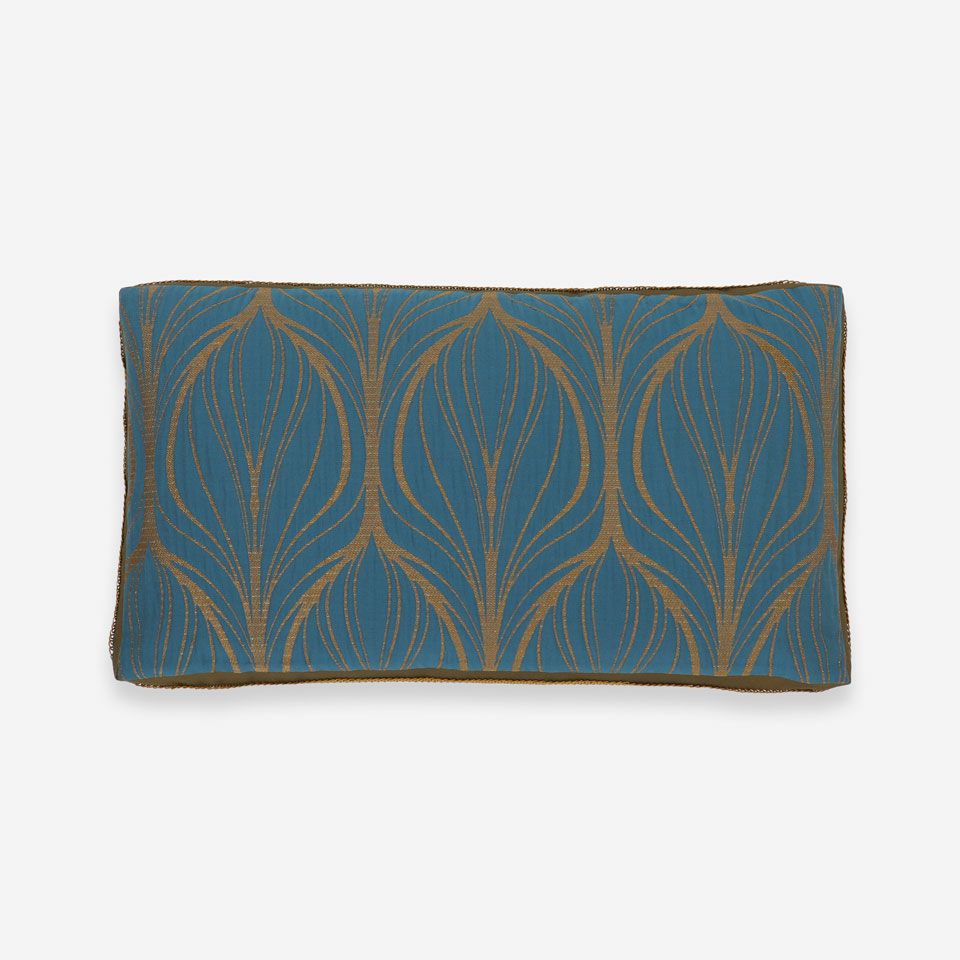 表面／カラー：ブルーグリーン／55cm×30cm／マチ付き