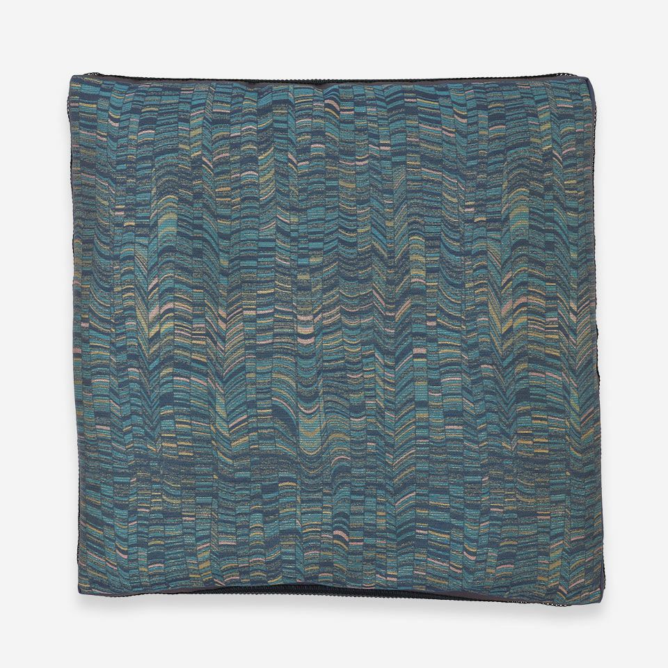 表面／カラー：ブルー／55cm×55cm／マチ付き／クッション中材は別売