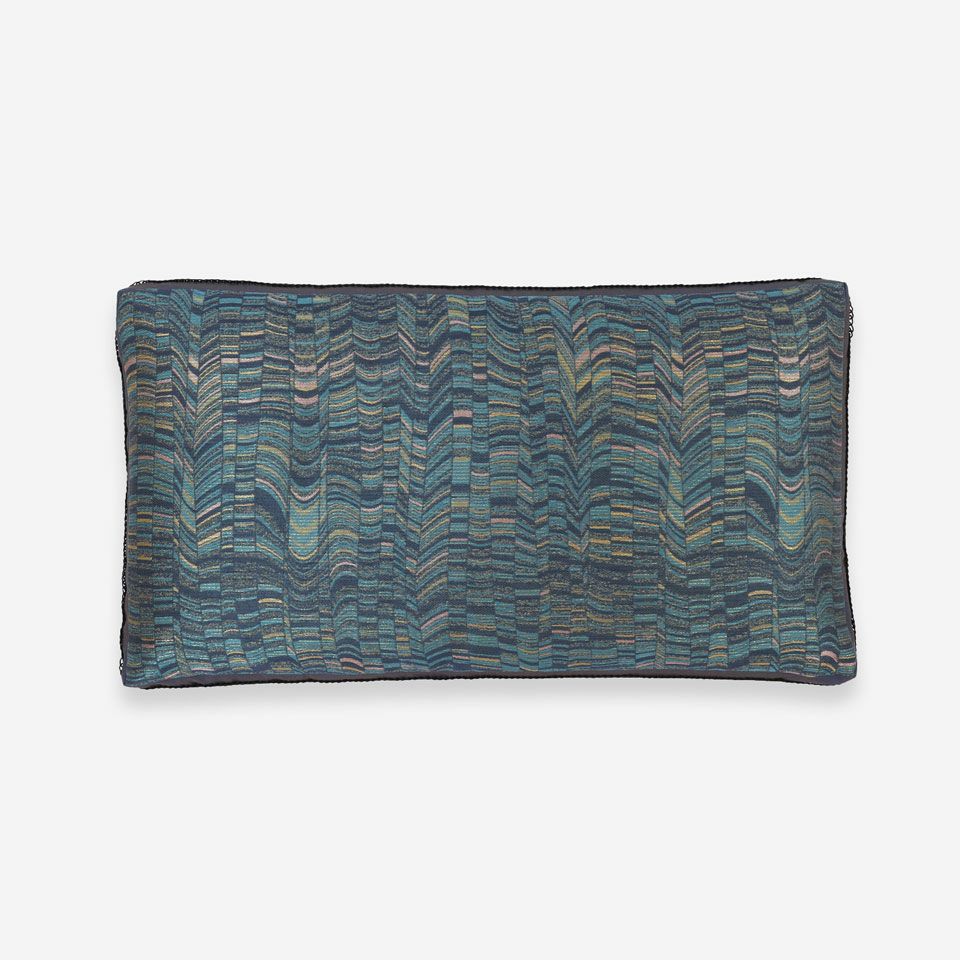 表面／カラー：ブルー／55cm×30cm／マチ付き／クッション中材は別売