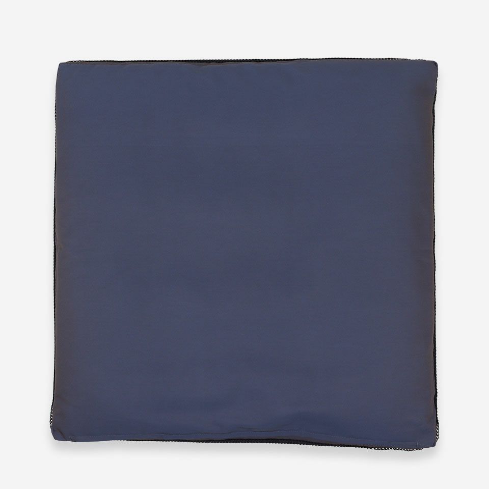 裏面／カラー：ブルー／55cm×55cm／マチ付き