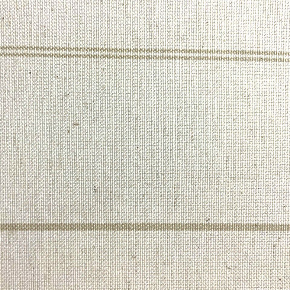 綿麻素材にストライプ柄の生地で、さわやかな印象です