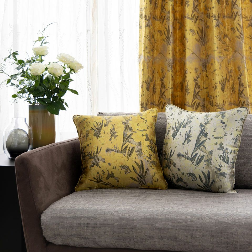 2種類のファブリックのコーディネーションも愉しめます