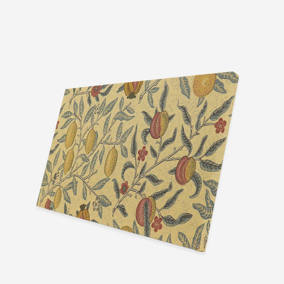 Morris Design Studioの織物を使用したファブリックパネルです／約40cm×70cm