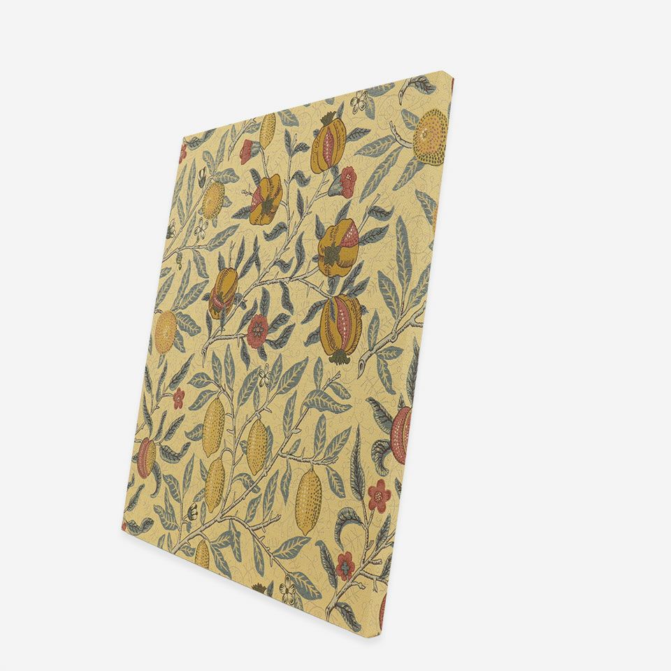 Morris Design Studioの織物を使用したファブリックパネルです／約70cm×60cm
