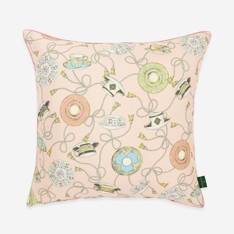 表面／表面カラー:ピンク／45cm×45cm／クッション中材は別売