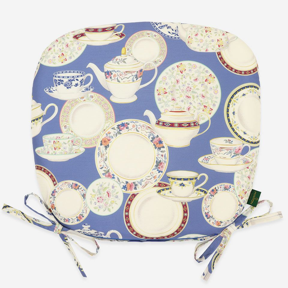 表面／カラー：ブルー／45cm×43cm／紐付き／カバー取り外し可