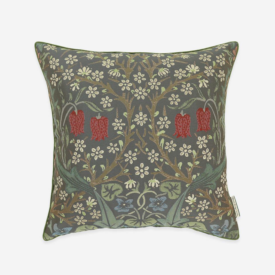 表面／表面カラー：ダークグリーン／45cm×45cm／クッション中材は別売