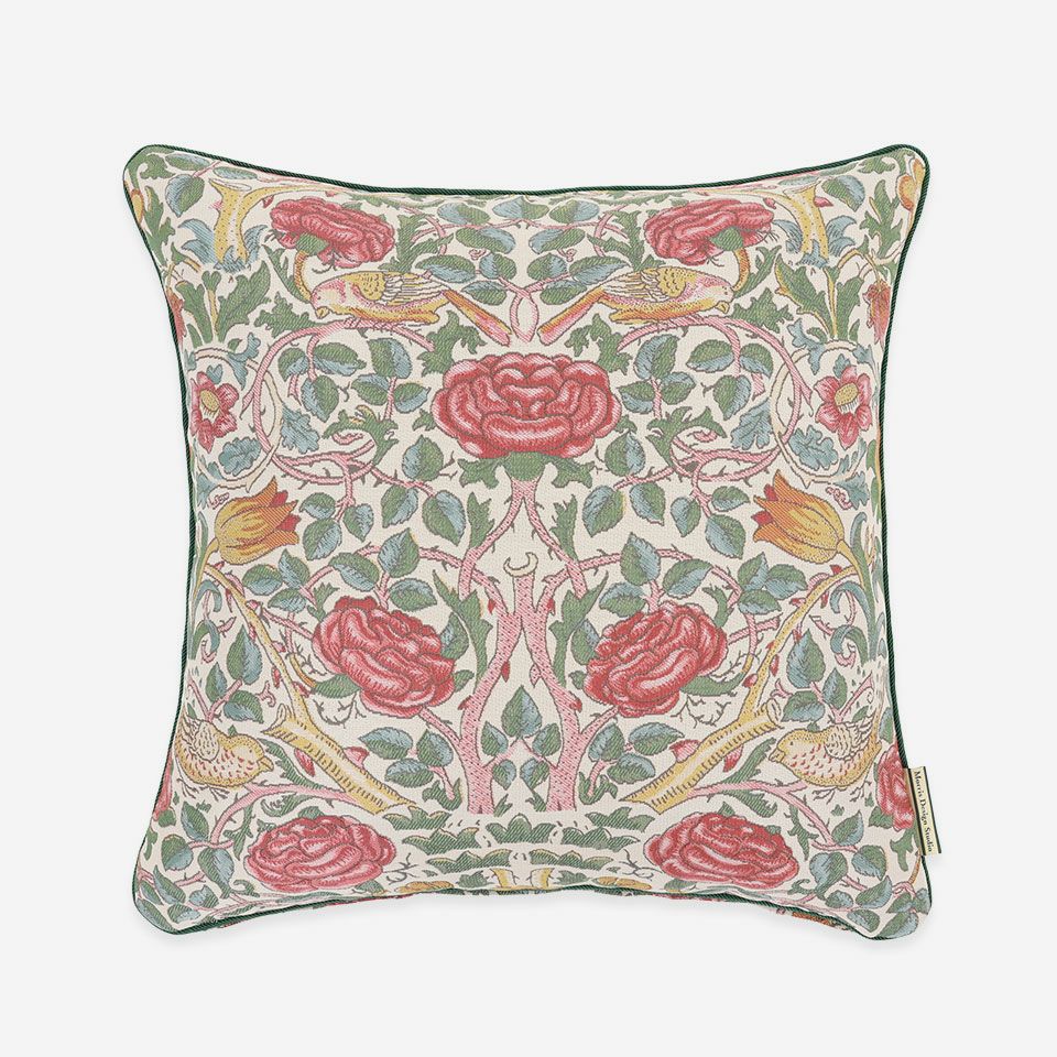 表面／表面カラー：レッド／45cm×45cm／クッション中材は別売