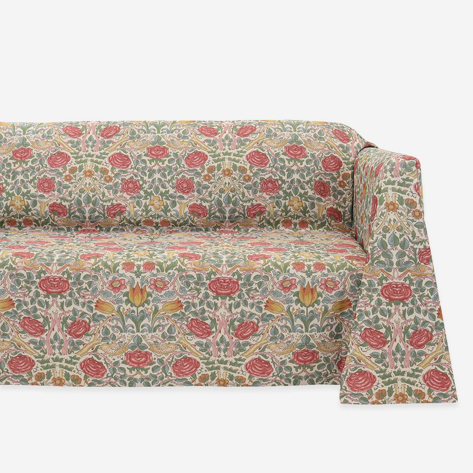 William Morris マルチカバー 受注生産品】Morris Design Studio（モリス） ローズ マルチ