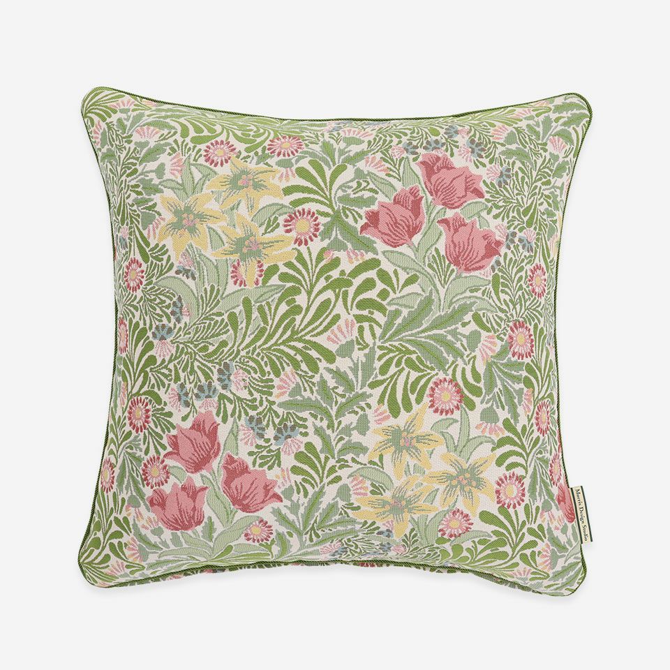 表面／表面カラー：グリーン／45cm×45cm／クッション中材は別売