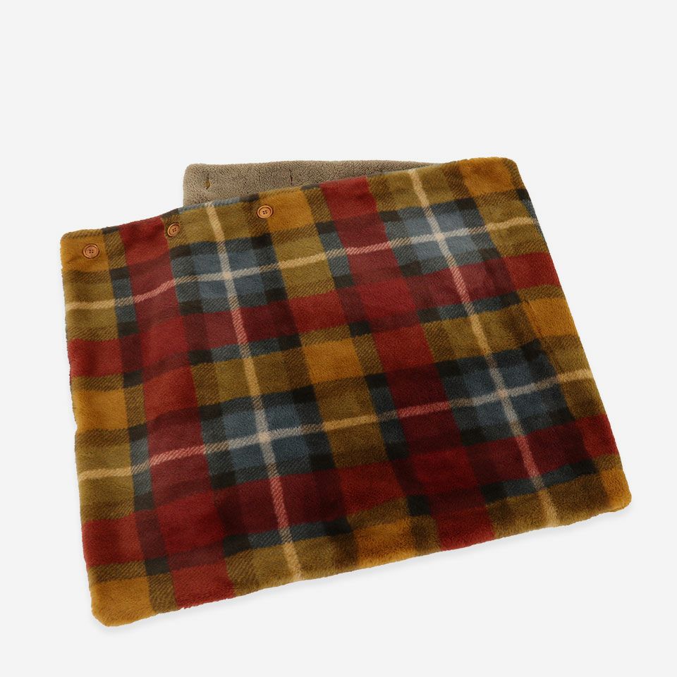 ボア裏地付きの2重仕様でしっかりとあたためてくれます／カラー：イエロー