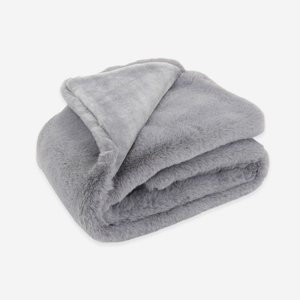 畳んだ画像／カラー：グレー／約70×100cm