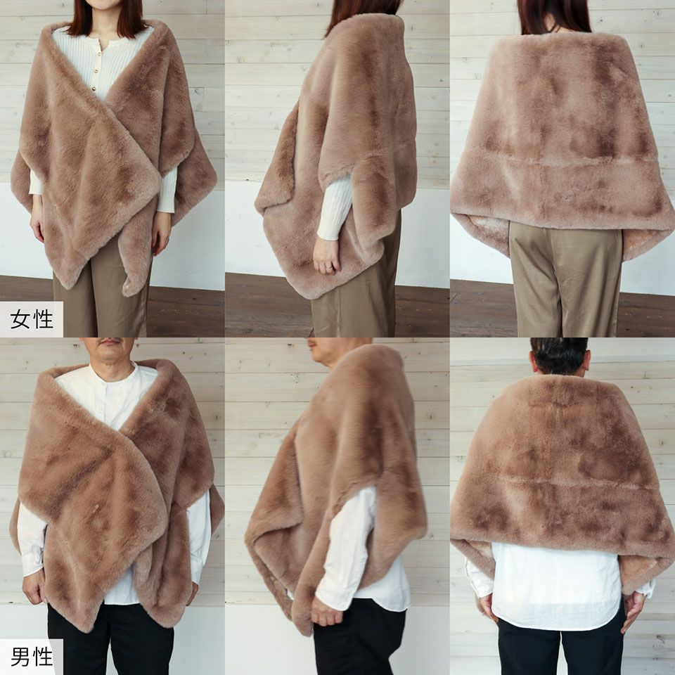 シンプルなデザイン、ゆったりとしたサイズですので、年齢性別問わずご使用いただけます／カラー：ベージュ