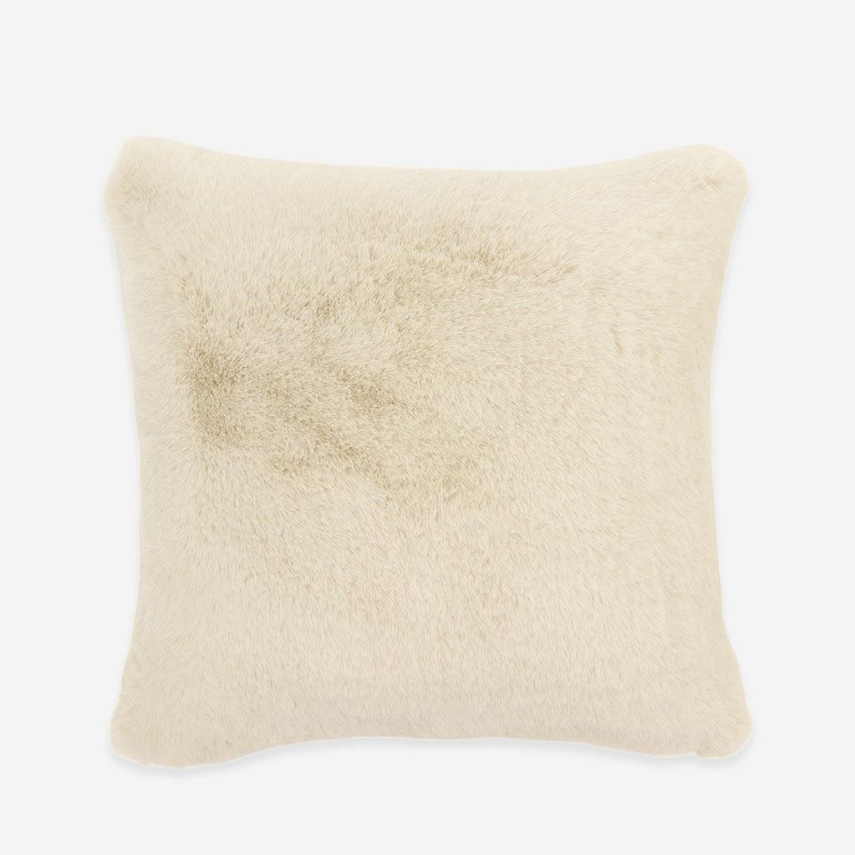 表面／表面カラー：アイボリー／45cm×45cm／クッション中材は別売