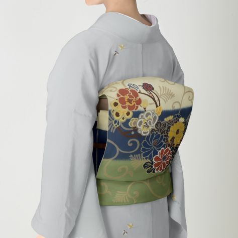 川島織物 ドレープカーテン タッセル付き 展示品(L-2508KA2) 川島織物セルコン ウィリアム・モリス ザ・ブルック The Brook