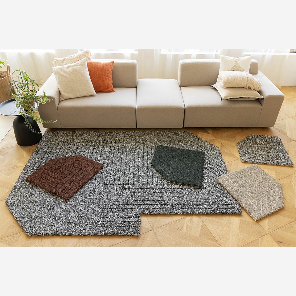 インテリアのイメージに合わせて「ZENGARDENozabu」のお好みのカラーと組み合わせても素敵です