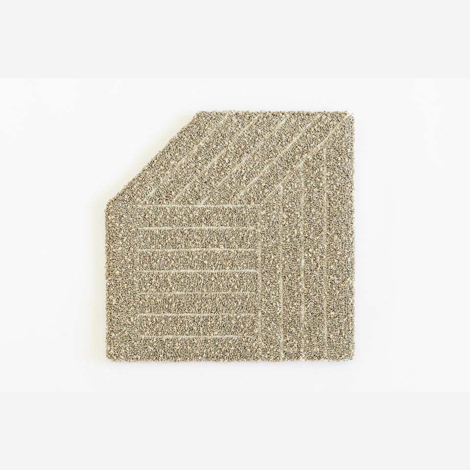 表面／カラー：ベージュ／50cm×50cm