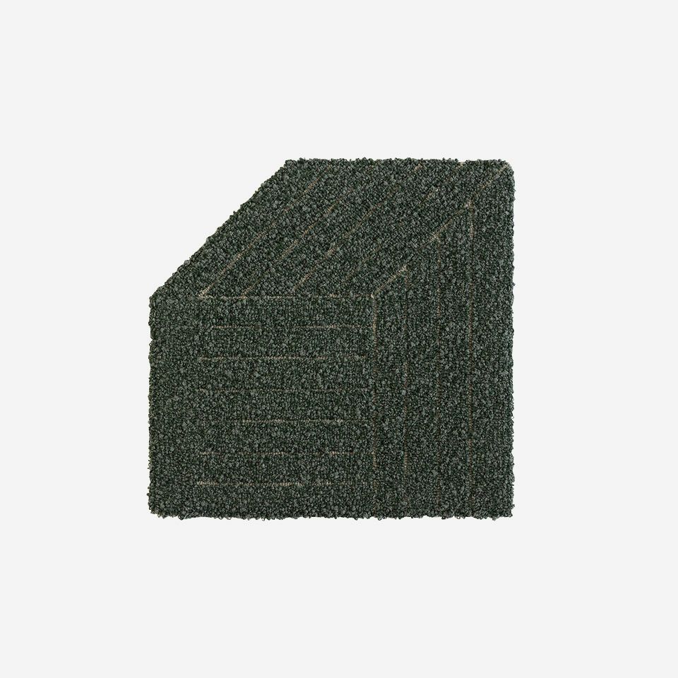 表面／カラー：グリーン／50cm×50cm