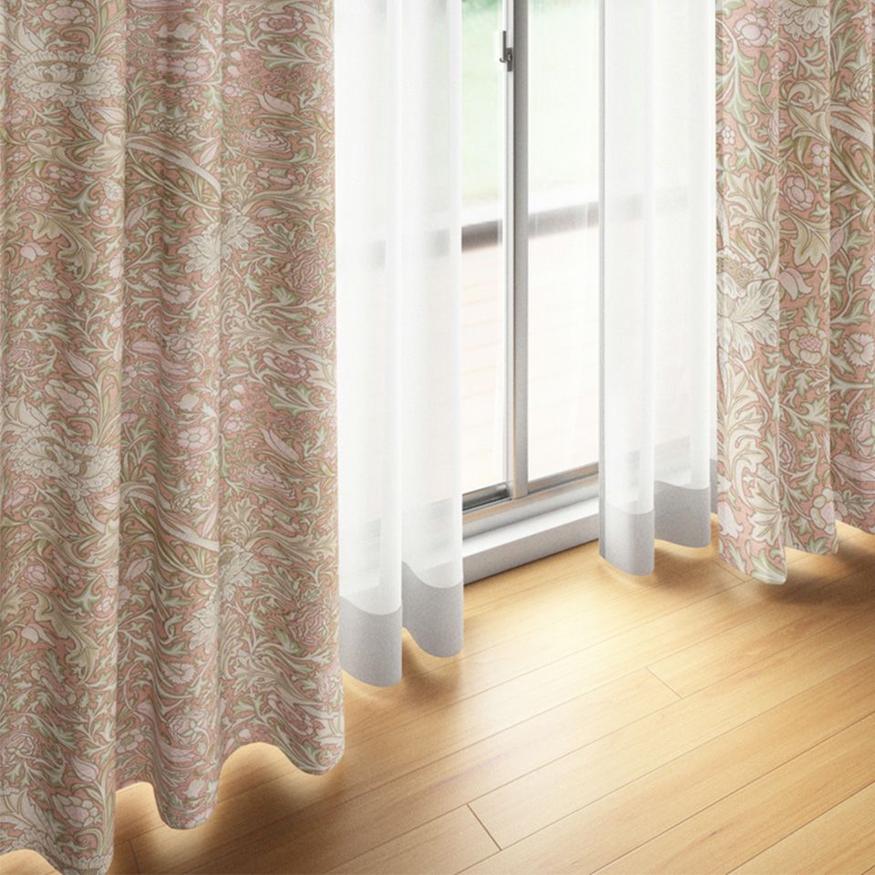 トレント Morris Design Studio ドレープカーテン MM3104 【2.3倍ヒダ