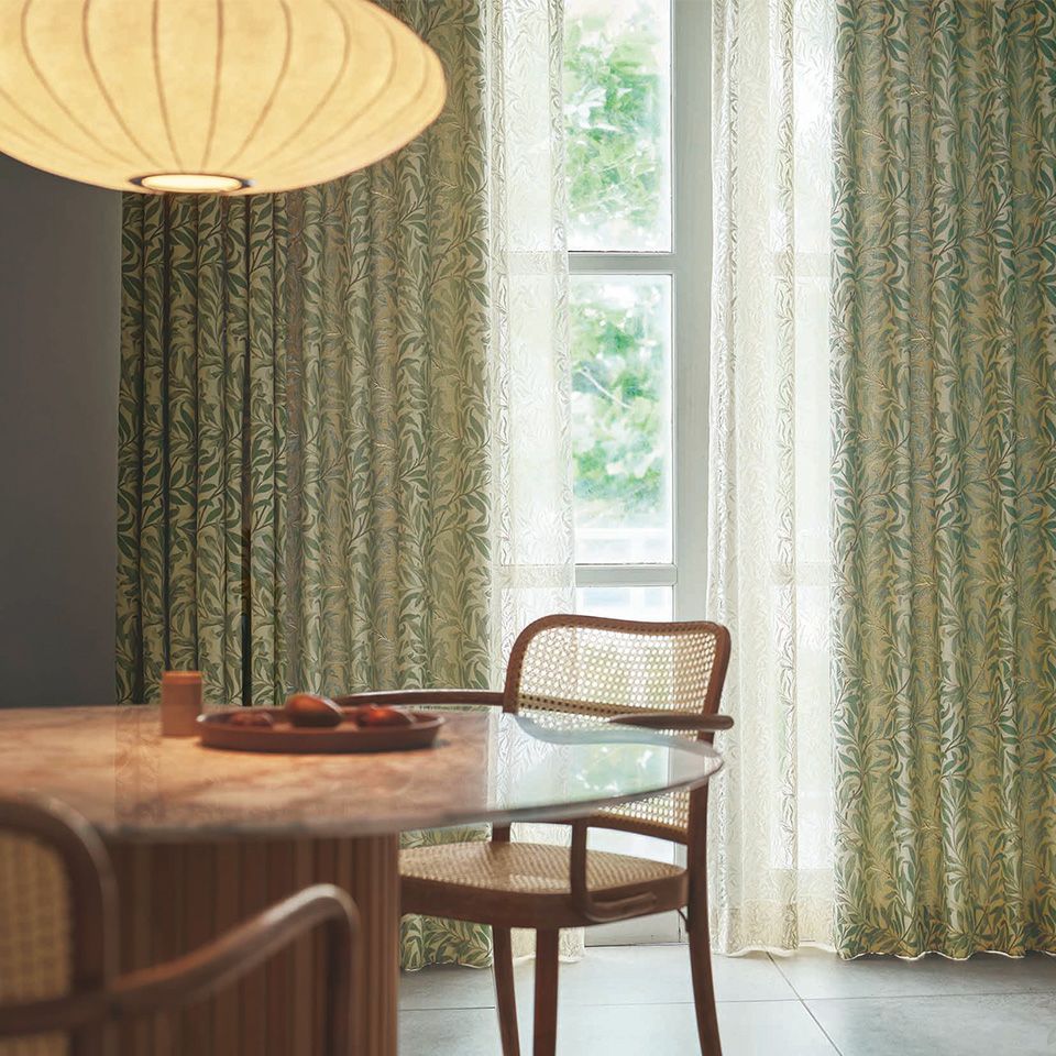 ウィローボウ Morris Design Studio ドレープカーテン MM3113 【2.3倍