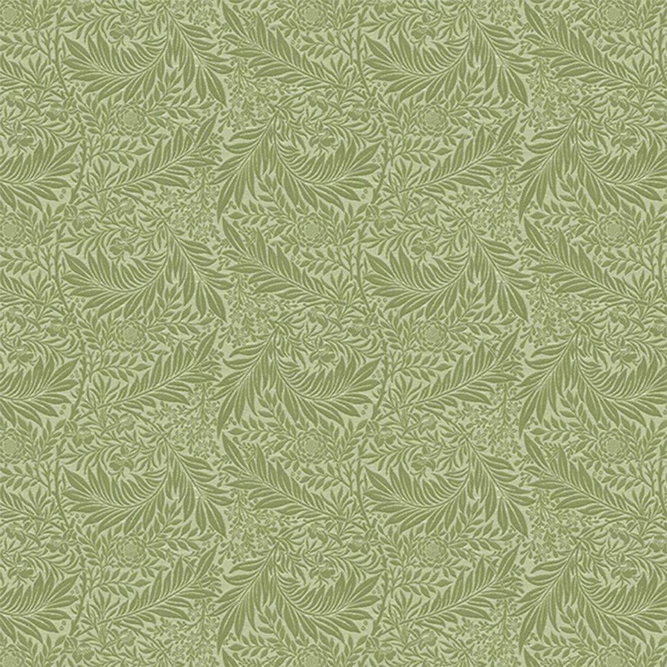 生地画像／優しいグリーン色で、ナチュラルで合わせやすい色柄になっています