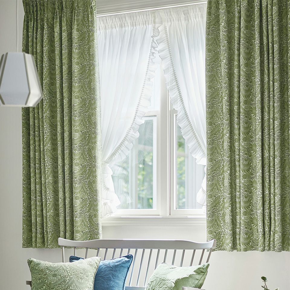 ラークスパア Morris Design Studio ドレープカーテン MM3120 【2.3倍