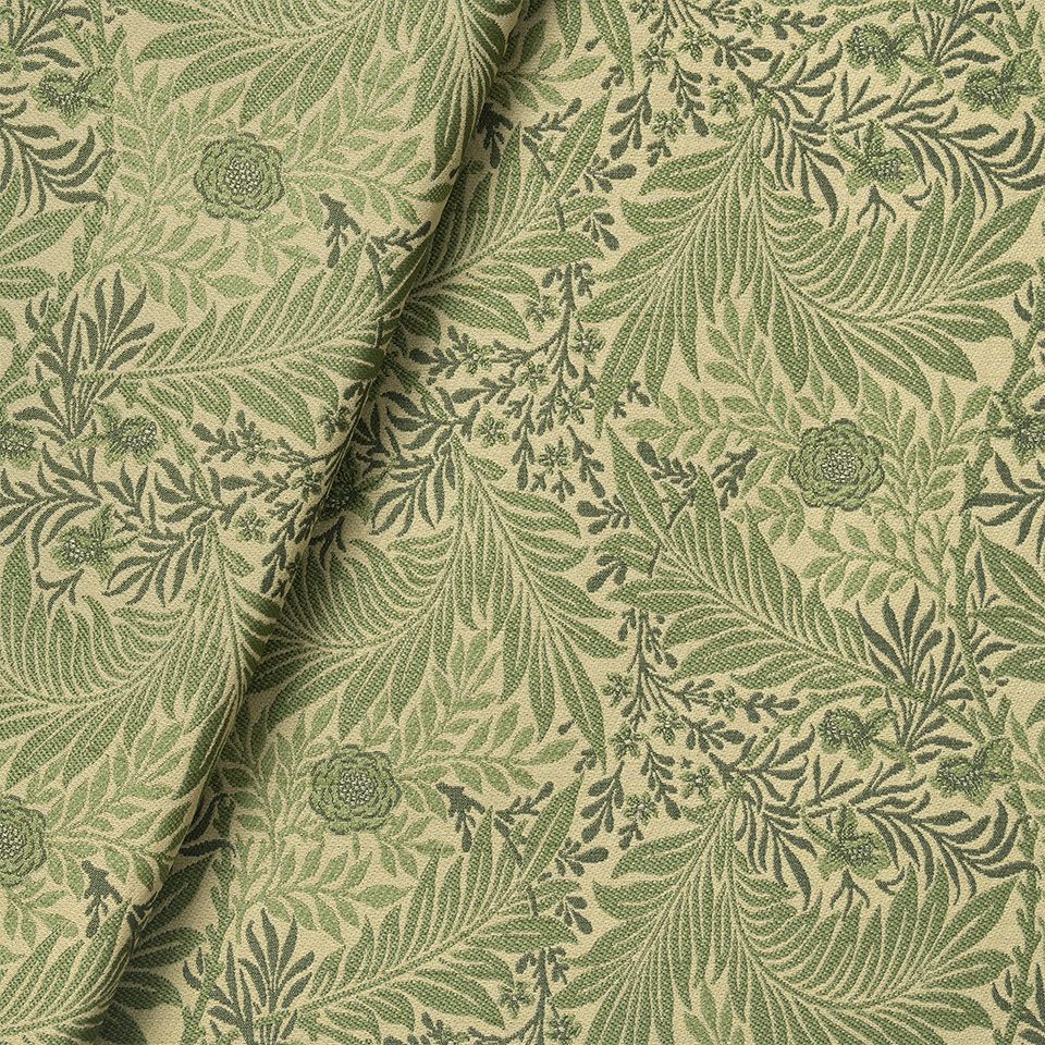 生地拡大画像／シンプルな柄に意匠糸を入れて、レリーフのように浮き出させました