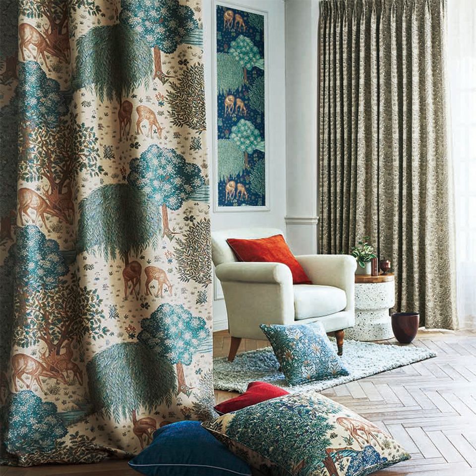 ザ・ブルック Morris Design Studio ドレープカーテン MM3121 【2.3倍