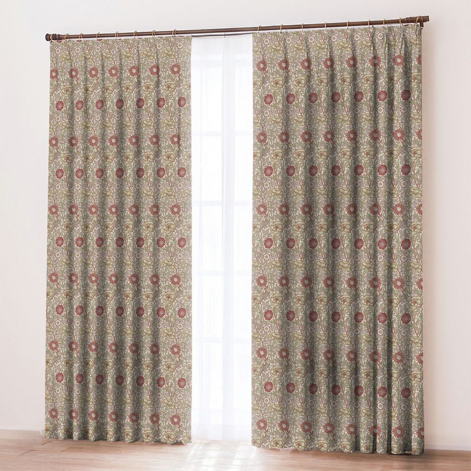 イメージ画像／ベースは様々な部屋になじみやすいカラー、柄の大きさも程よいので窓の大きさを選ばずご利用いただけます