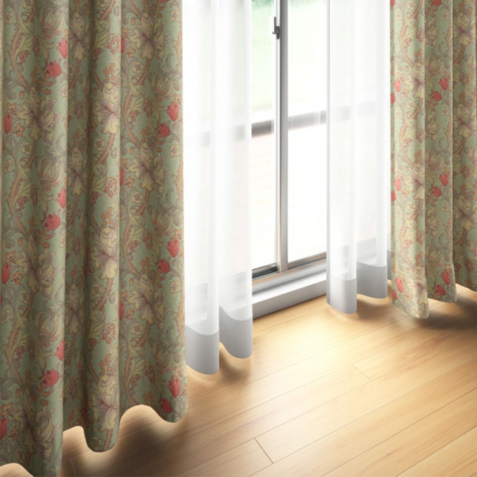 イメージ画像／ブロックプリントの壁紙として1899年に、ウィリアム・モリスの一番弟子ジョン・ヘンリー・ダールによってデザインされたものです