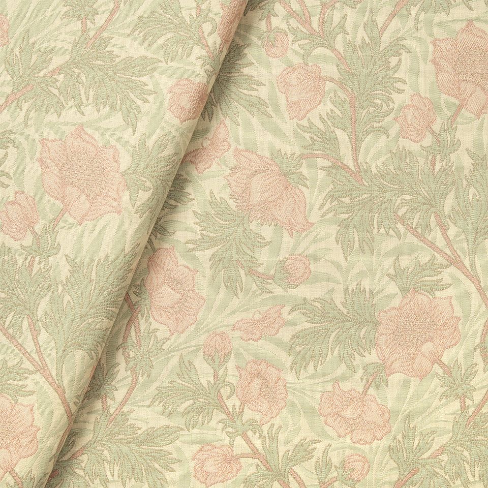 生地拡大画像／緯糸に収縮糸を使い、素材の凹凸感を出しています