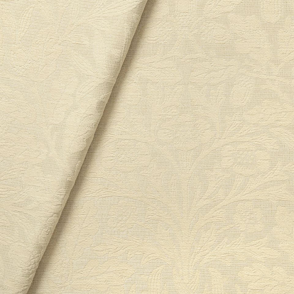 生地拡大画像／光沢のあるベースに、様々な飾り糸を織り込むことで、ドレープの美しさが引き立つ柔らかい風合いに仕上げました