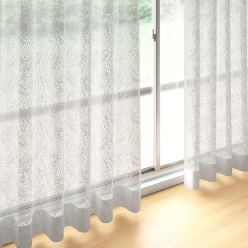 ラークスパア Morris Design Studio レースカーテン MM3166 【2.3倍